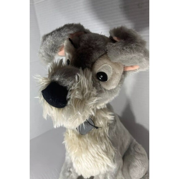 Walt Disneys Lady And The Tramp “ Tramp” Large Plush With Metal Tag - Picture 3 of 6